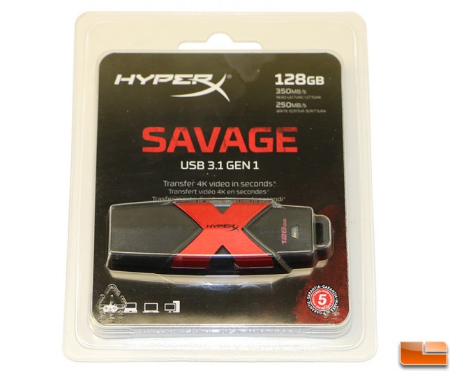 HyperX Savage USB 3.1 Flash Drive Review - Legit Reviews