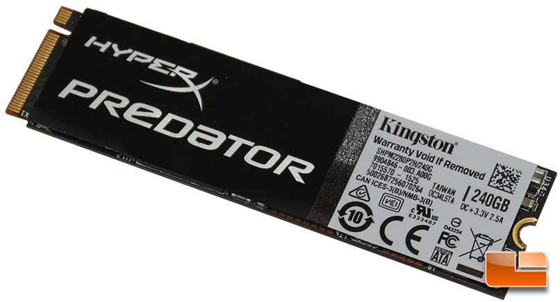 HyperX Predator PCIe M.2 SSD Bootable 