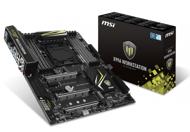 MSI X99 Workstation Motherboard