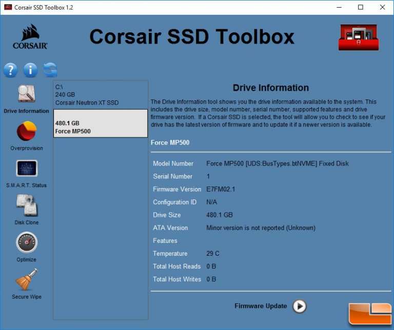 CORSAIR M.2 SSD Force MP510シリーズ 4TB Type2280 / PCIe3.0×4 NVMe1