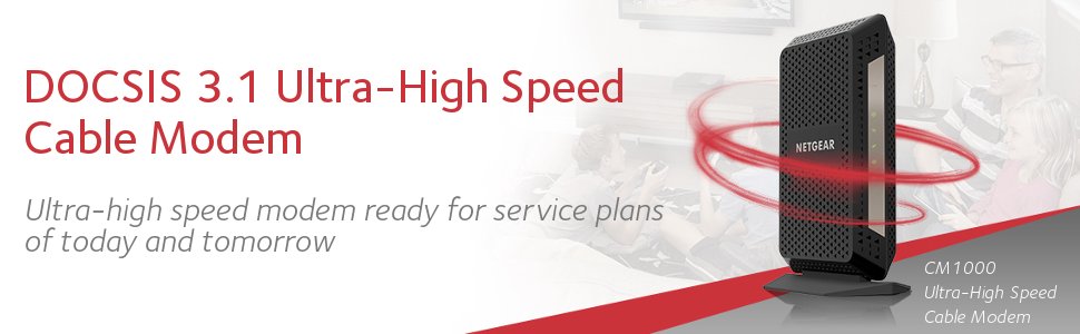 NETGEAR CM1000 - First DOCSIS 3.1 Cable Modem Ready - Legit Reviews