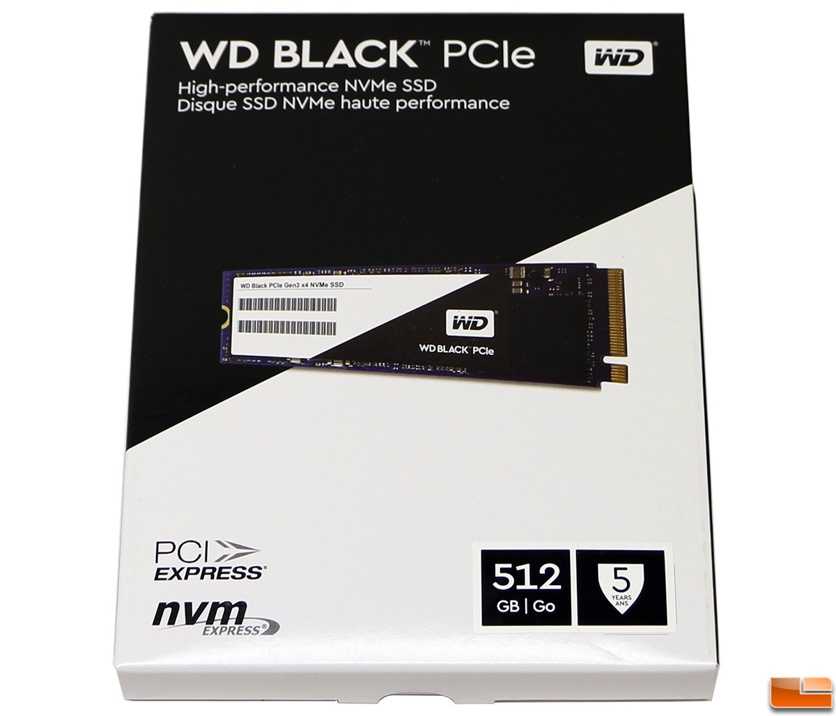 WD Black 512GB M.2 PCIe SSD - Legit