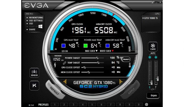 GeForce GTX 1080 Ti SC2 Hybrid