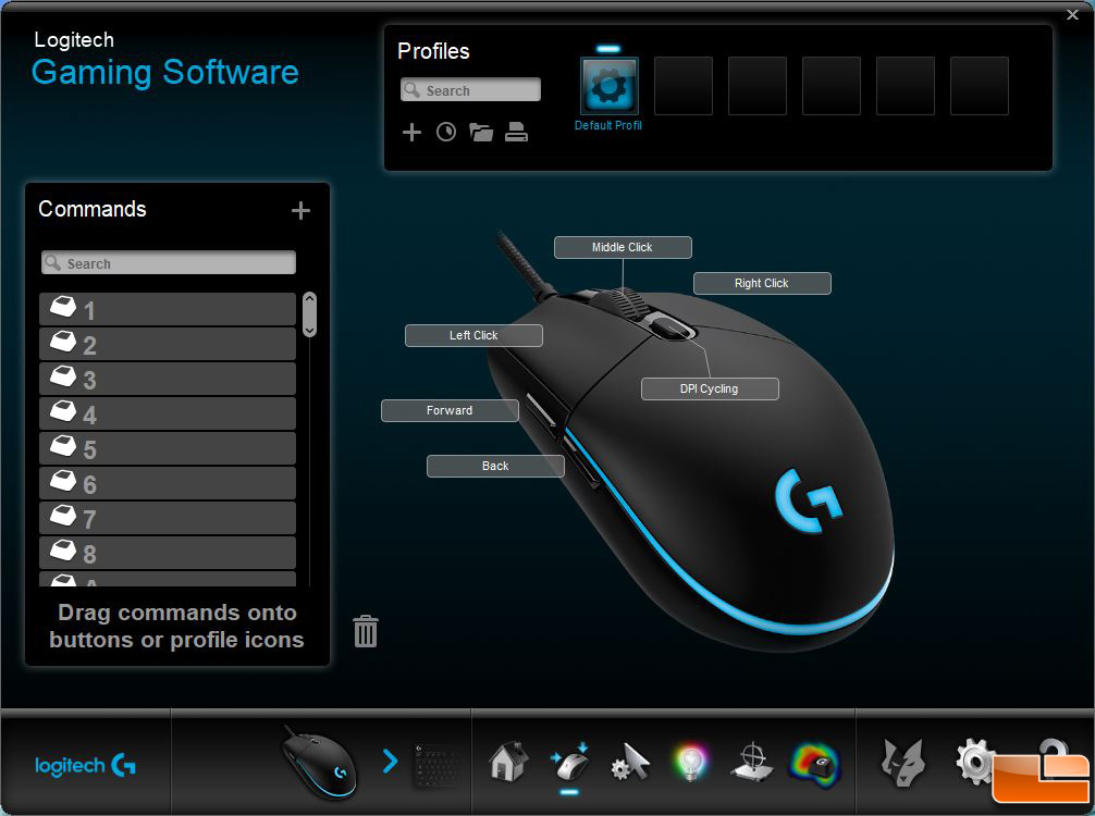 logitech g pro mouse software
