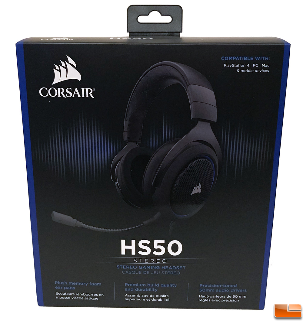 Corsair Hs50 Stereo Gaming Headset Review Legit Reviews