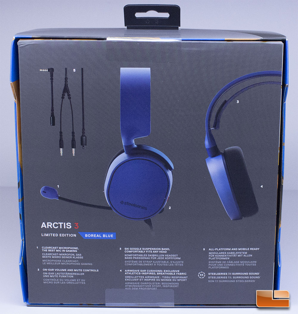 steelseries headset arctis 3 console edition