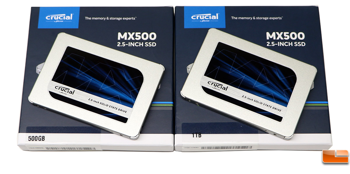 Crucial MX500 500GB and 1TB SATA SSD Reviews - Legit Reviews