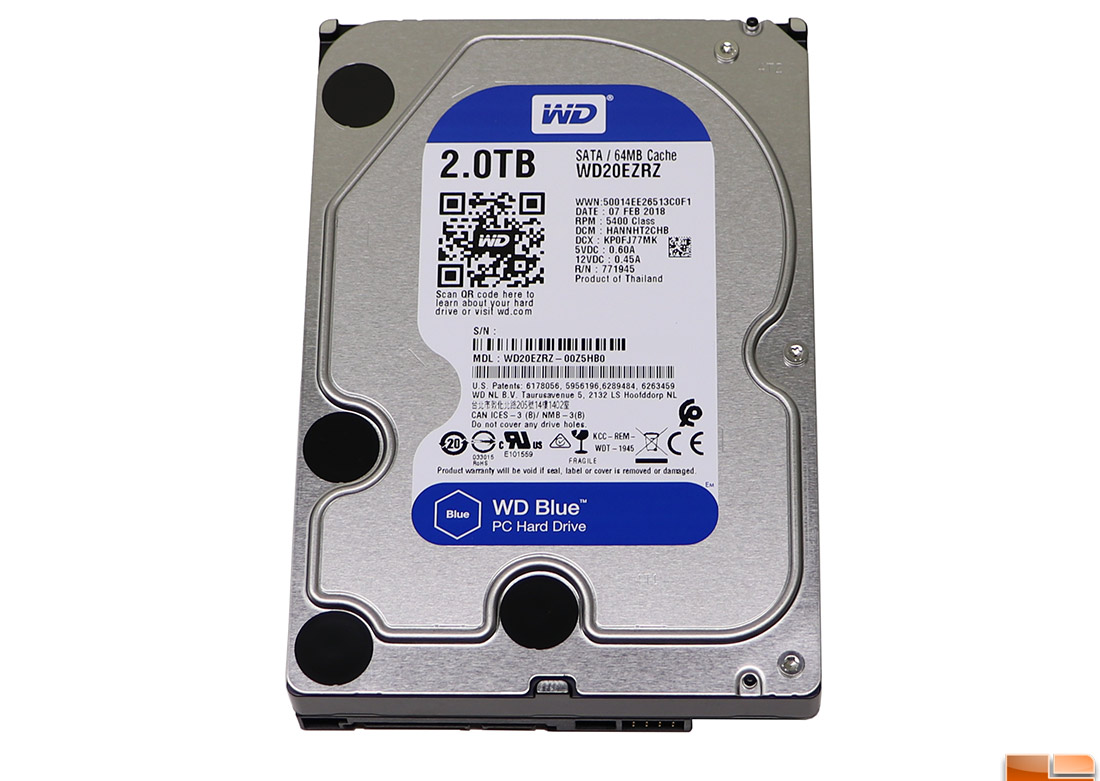 Wd Blue 2tb Hard Drive Wdezrz Review Legit Reviews Wd Blue 5400 Class Hard Drive Yes They Still Make Them