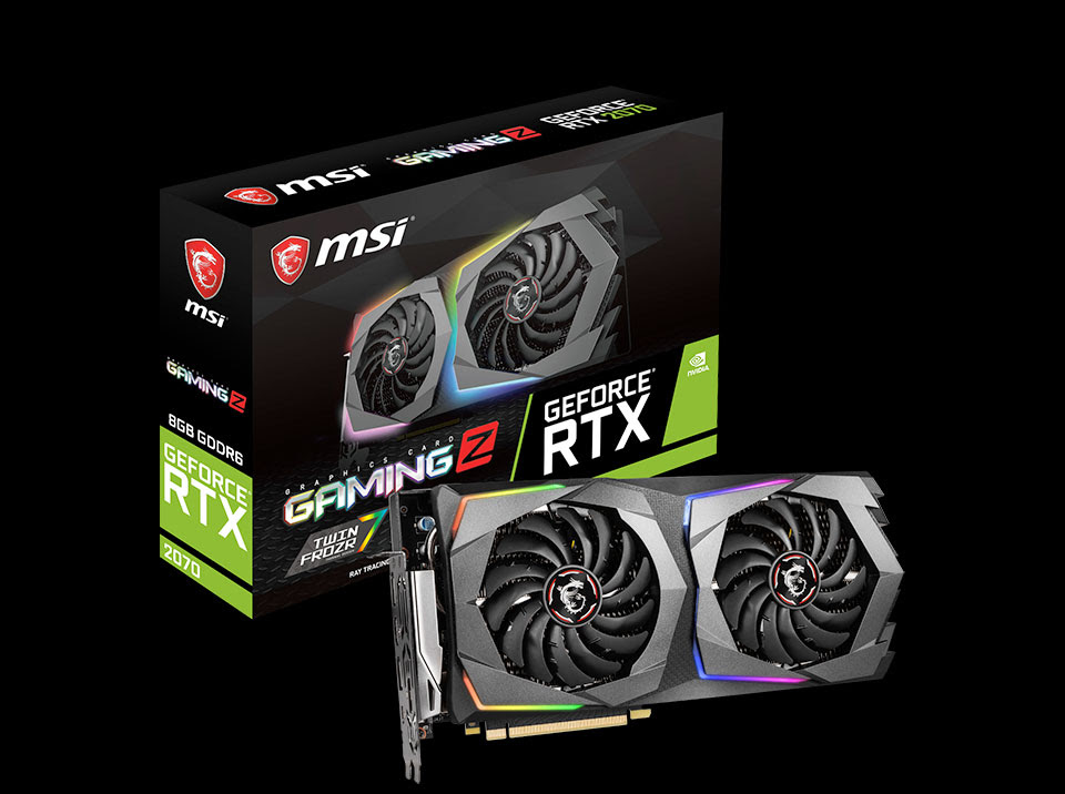 MSI Announces Custom GeForce RTX 2070 Graphics Cards - Legit Reviews