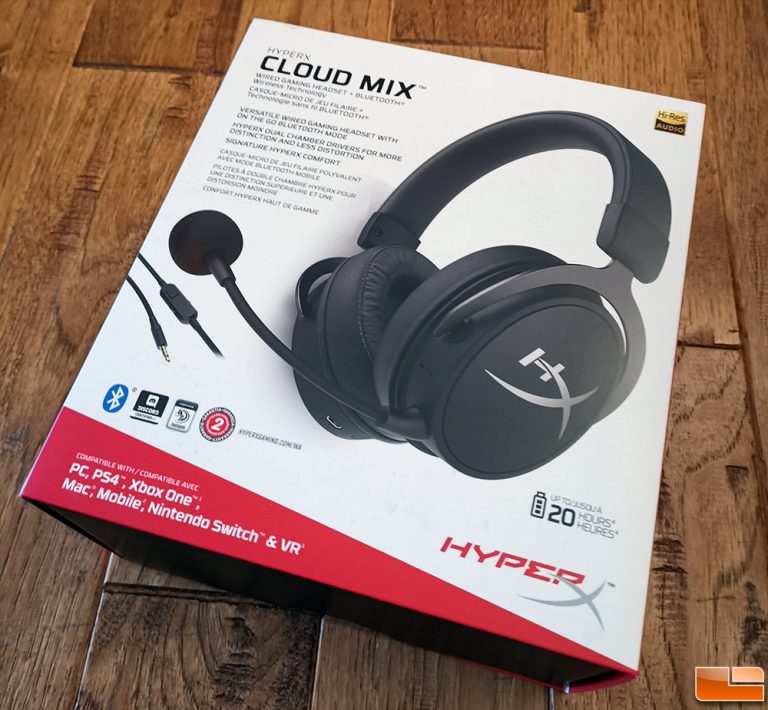 HyperX Cloud Mix Gaming Headset with Bluetooth Review - Legit Reviews