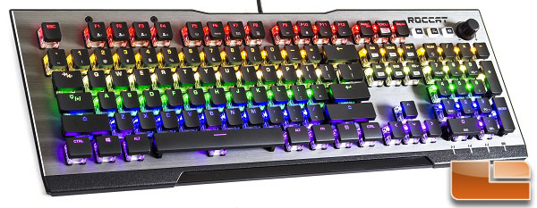 Roccat Vulcan 100 Aimo Gaming Keyboard Review Legit Reviews Roccat Vulcan 100 Aimo Gaming Keyboard Review