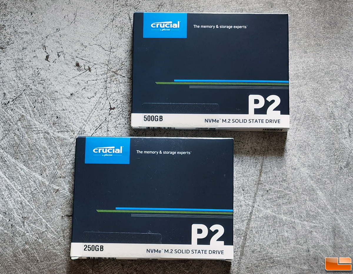 Crucial P2 250GB and 500GB SSD Review - Legit Reviews