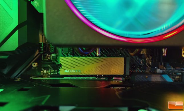 ADATA Falcon 1TB SSD installed