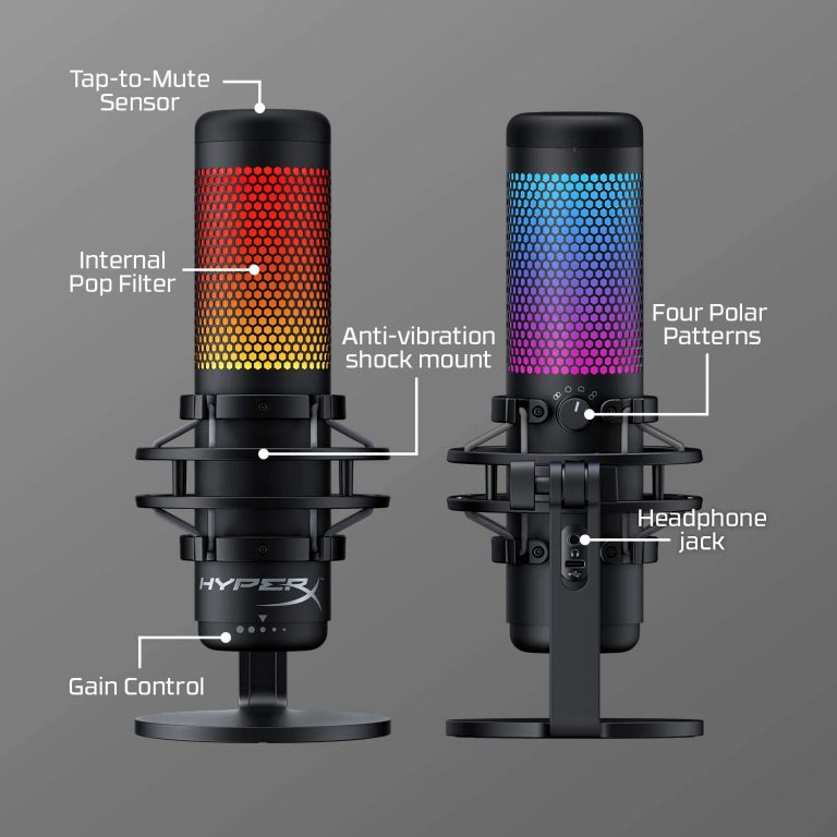 HyperX Releases QuadCast S USB Microphone - Legit Reviews