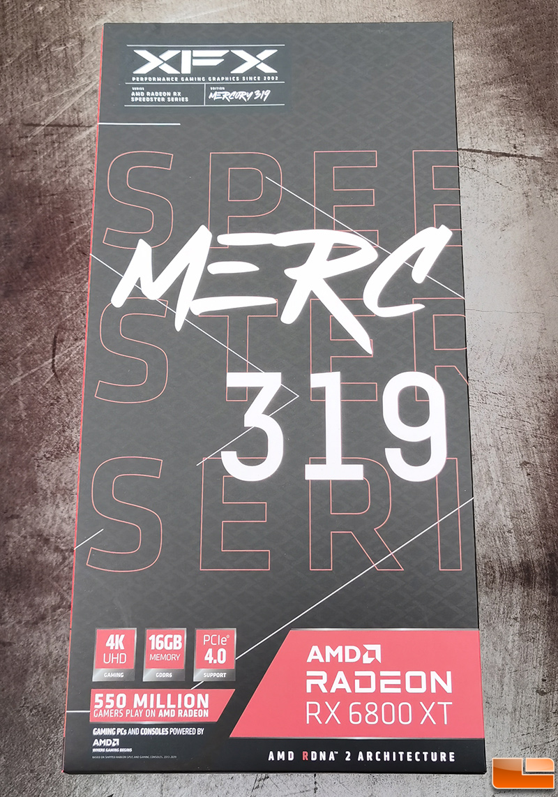 XFX Radeon RX 6800 XT Speedster MERC 319 CORE Gaming