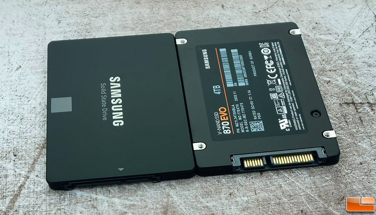 Dømme Kommuner I særdeleshed Samsung 870 EVO SATA SSD Review - 1TB and 4TB Benchmarked - Legit Reviews