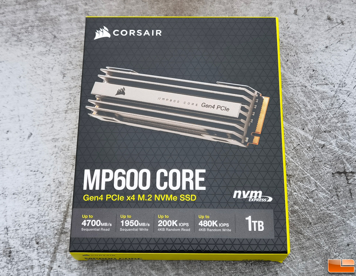 Corsair CORE 1TB NVMe SSD Legit