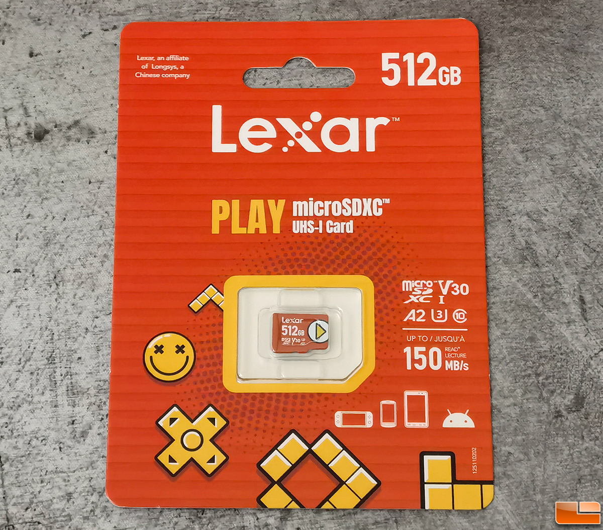 Vergemakkelijken verontschuldigen Maak een sneeuwpop Lexar PLAY microSDXC 512GB Memory Card Review - Legit Reviews
