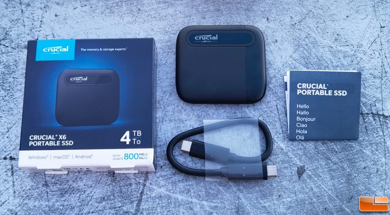 Crucial X6 4TB Portable SSD Review - Legit Reviews